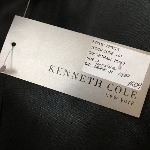 Kenneth Cole New York Blazer/Jacket Angular Bottom Zipper Size 4 NWT - Picture 2 of 7